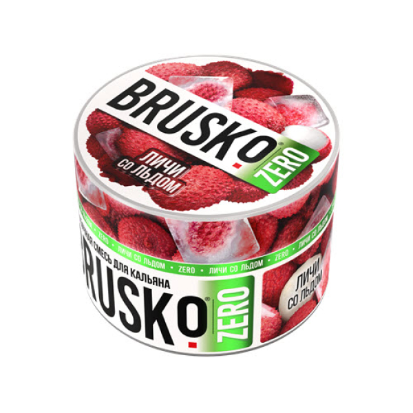 Смесь Brusko Личи Со Льдом (Zero)  50 гр в Новосибирске