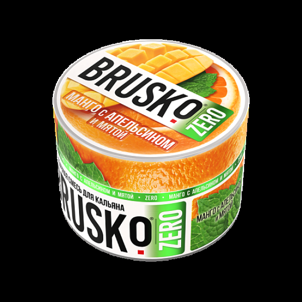 Смесь Brusko Манго С Апельсином И Мятой (Zero)  50 гр в Новосибирске