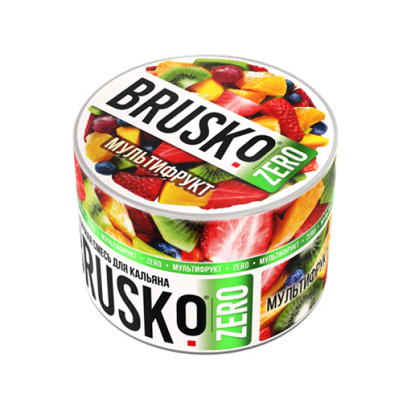 Смесь Brusko Мультифрукт (Zero)  50 гр в Новосибирске