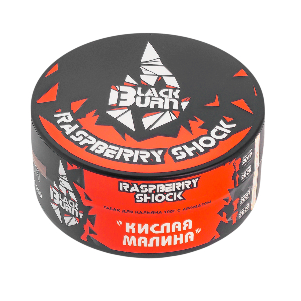 Табак Burn Black Raspberry Shock  100 грамм в Новосибирске
