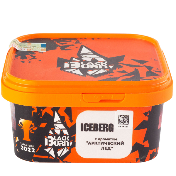 Табак Burn Black Iceberg  200 грамм в Новосибирске