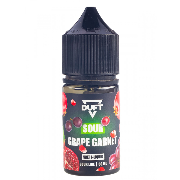 Жидкость Duft Sour Line Salt 20 Grape Garnet 30 Мл в Новосибирске