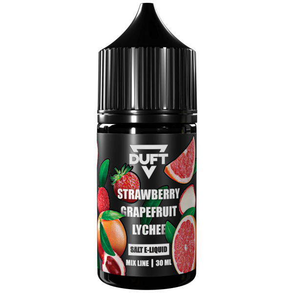 Жидкость Duft Mix Line Salt 20 Strawberry Grapefruit Lychee 30 Мл в Новосибирске