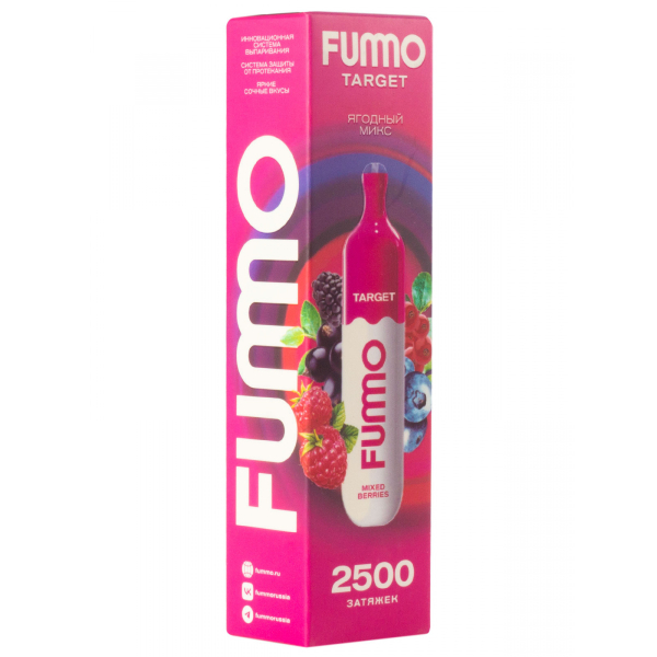 Fummo Target Ягодный Микс (2500 Затяжек) в Новосибирске
