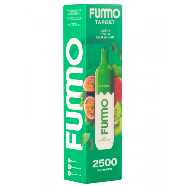 Fummo Target Киви Гуава Маракуйя (2500 Затяжек) в Новосибирске