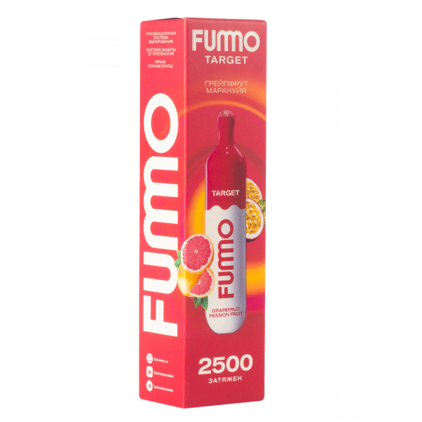 Fummo Target Грейпфрут Маракуйя (2500 Затяжек) в Новосибирске