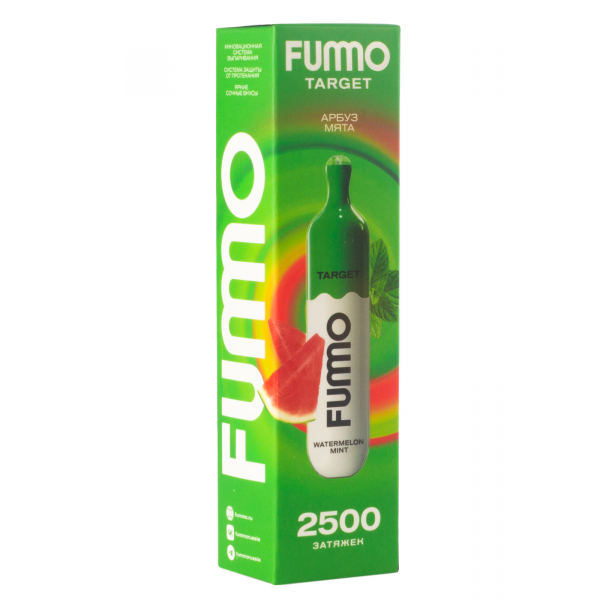 Fummo Target Арбуз Мята (2500 Затяжек) в Новосибирске