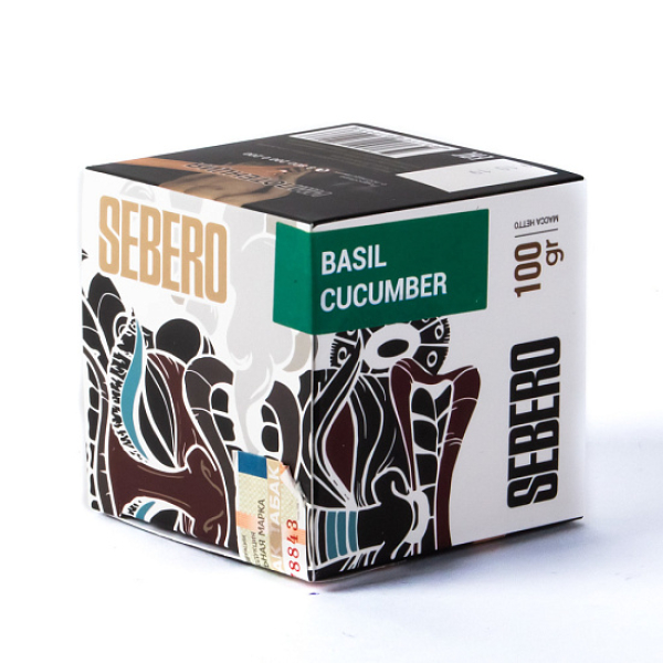 Табак Sebero Basil-Cucumber  100 грамм в Новосибирске