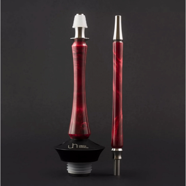Кальян Union Hookah Sleek Акрил Красный  в Новосибирске