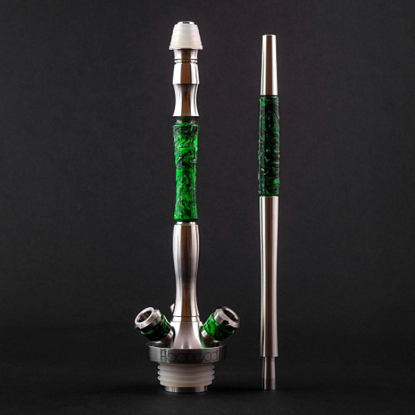 Кальян Union Hookah Fibonacci Акрил Зеленый 2  в Новосибирске