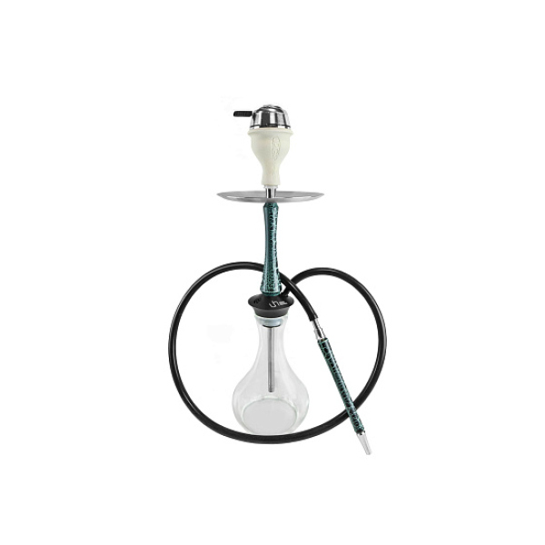 Кальян Union Hookah Sleek Кракле Голубой  в Новосибирске