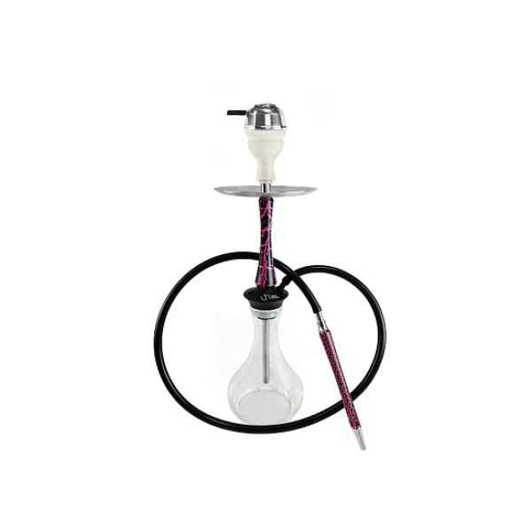 Кальян Union Hookah Sleek Кракле Розовый  в Новосибирске