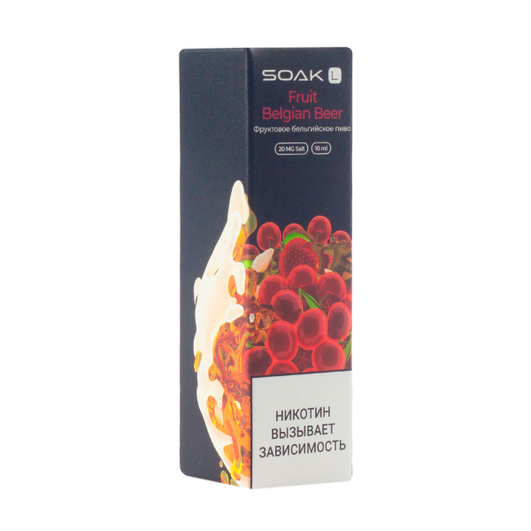 Жидкость Soak Fruit Belgian Beer 10 Мл 2 Мг в Новосибирске