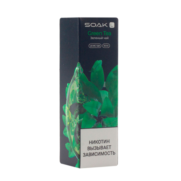 Жидкость Soak Green Tea 10 Мл 2 Мг в Новосибирске