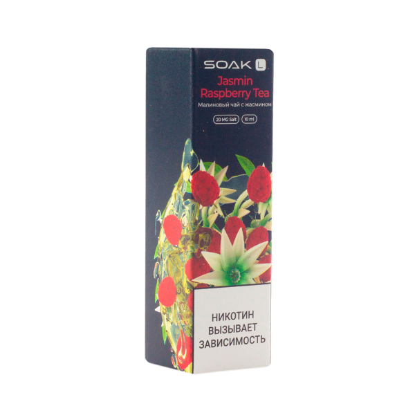 Жидкость Soak Jasmin Raspberry Tea 10 Мл 2 Мг в Новосибирске