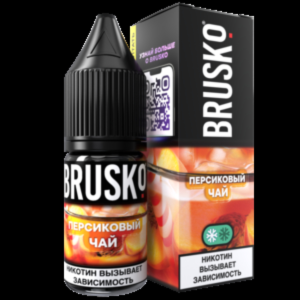 Жидкость Brusko Salt Перссиковый Чай 10 Мл 2 Мг в Новосибирске