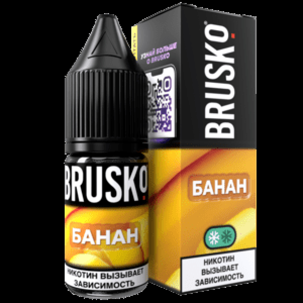Жидкость Brusko Salt Банан 10 Мл 2 Мг в Новосибирске