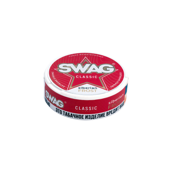 Жевательный табак Swag Classic Siberian Frost 10 грамм в Новосибирске