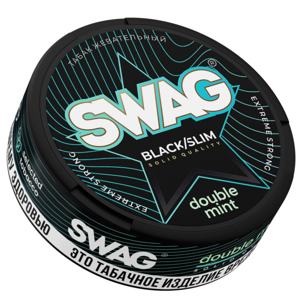 Жевательный табак Swag Strong Double Mint 10 грамм в Новосибирске