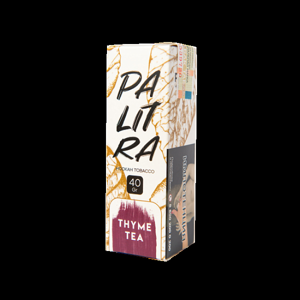 Табак Palitra Thyme Tea (Чай С Чабрецом)  40 грамм в Новосибирске