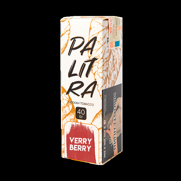 Табак Palitra Very Berry (Сочные Ягоды)  40 грамм в Новосибирске