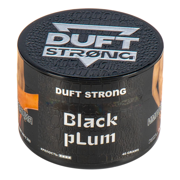 Табак Duft Strong Black Plum  40 грамм в Новосибирске
