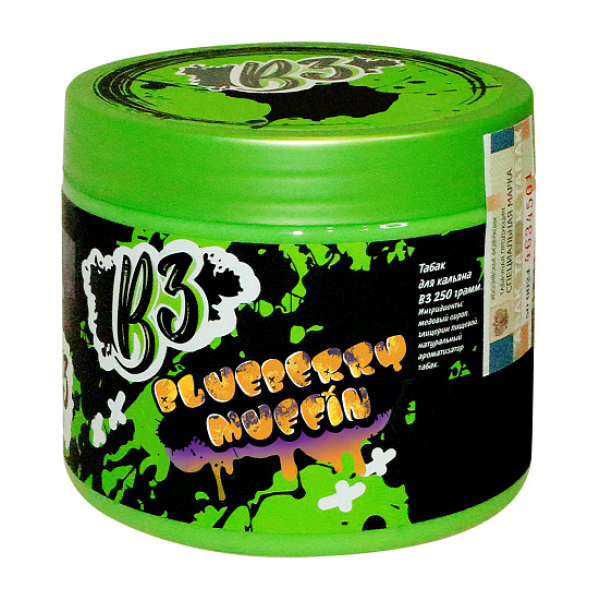 Табак B3 Blueberry Muffin  250 грамм в Новосибирске