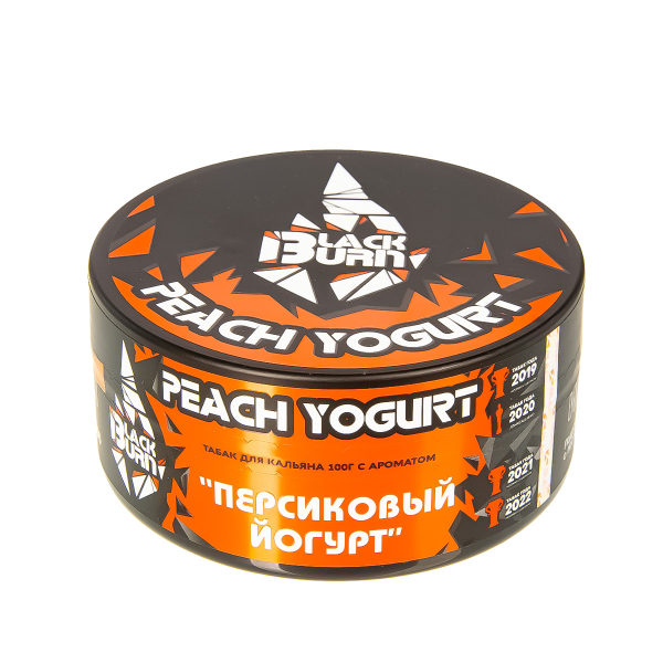 Табак Burn Black Peach Yogurt  100 грамм в Новосибирске