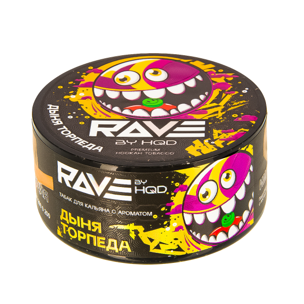 Табак Rave By Hqd Дыня Торпеда  25 грамм в Новосибирске