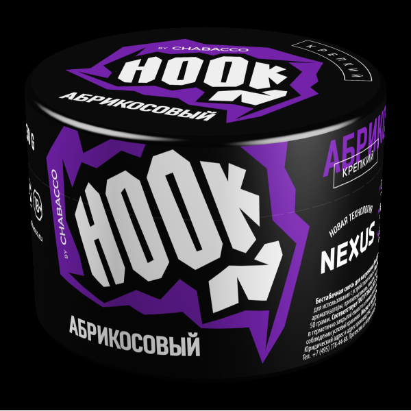 Табак Hook Абрикосовый  50 грамм в Новосибирске