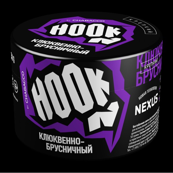 Табак Hook Клюквенно-Брусничный  50 грамм в Новосибирске