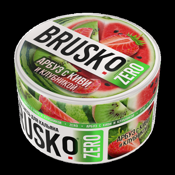Смесь Brusko Арбуз С Киви И Клубникой (Zero)  250 гр в Новосибирске