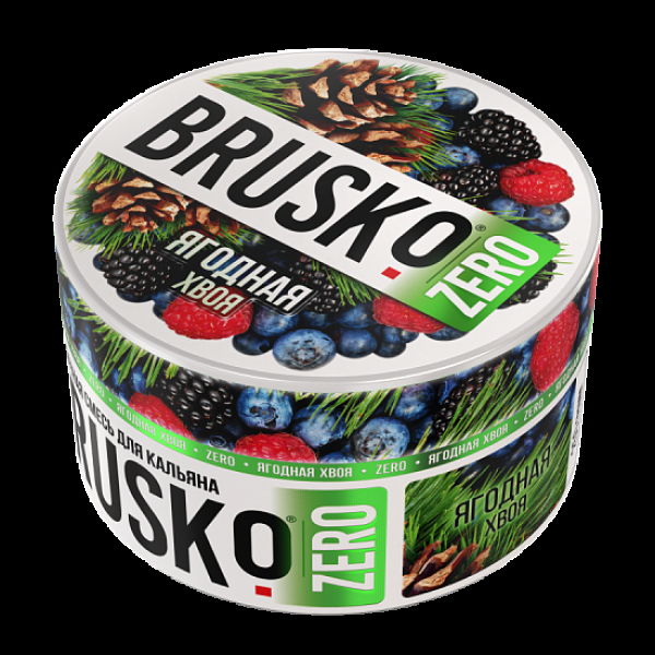 Смесь Brusko Ягодная Хвоя (Zero)  250 гр в Новосибирске