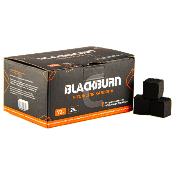 Уголь Blackburn Кокосовый 72 Шт (25 Мм) в Новосибирске