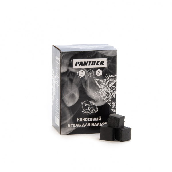 Уголь Кокосовый Panther 72 Шт (25 Мм) в Новосибирске