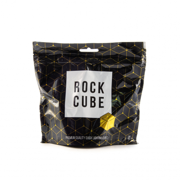 Уголь Rock Cube 24 Шт Быстроразжигающийся в Новосибирске