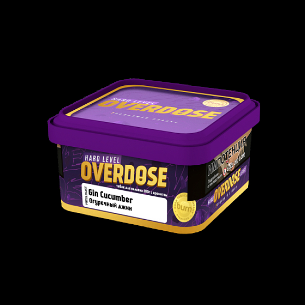 Табак Overdose Gin Cucumber  200 грамм в Новосибирске