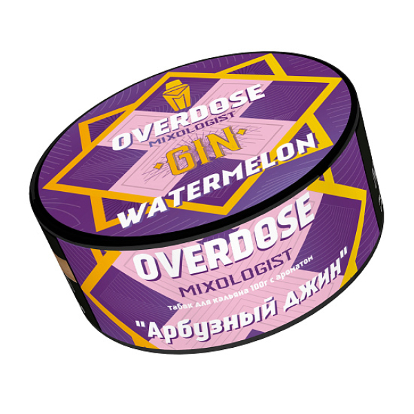Табак Overdose Gin Watermelon  100 грамм в Новосибирске