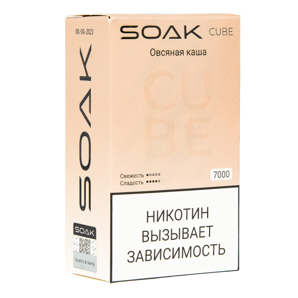 Soak Cube Овсяная Каша 7000 Затяжек в Новосибирске