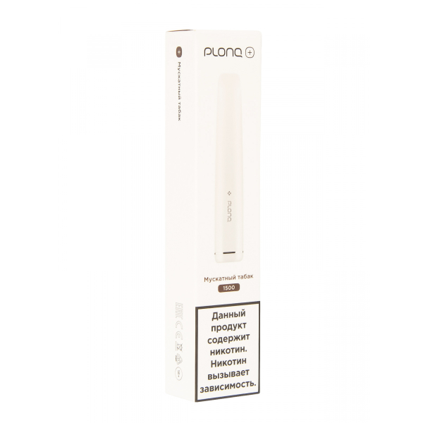 Plonq Plus Мускатный Табак (1500 Затяжек) 20 Мг в Новосибирске
