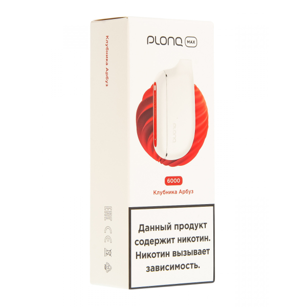 Plonq Max Клубника Арбуз (6000 Затяжек) 20 Мг в Новосибирске