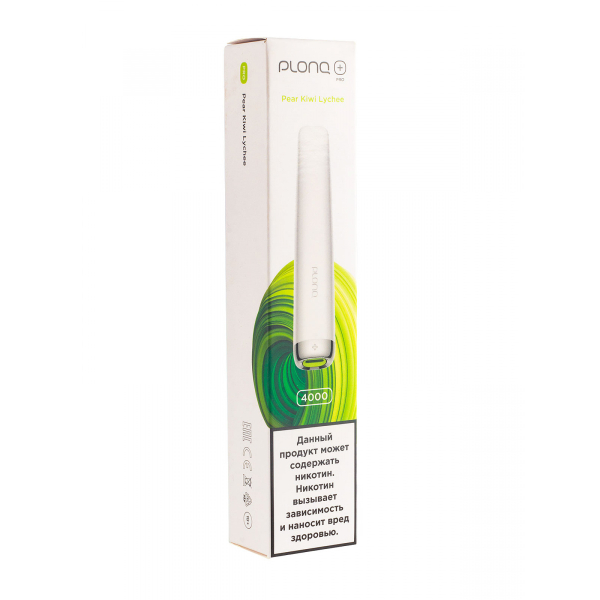 Plonq Plus Pro Груша Киви Личи (4000 Затяжек) 20 Мг в Новосибирске