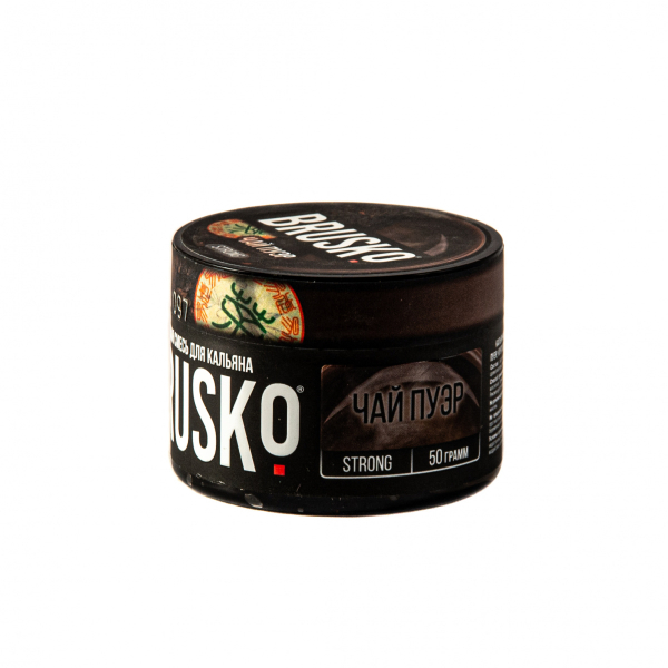 Смесь Brusko Strong Чай Пуэр  50 гр в Новосибирске