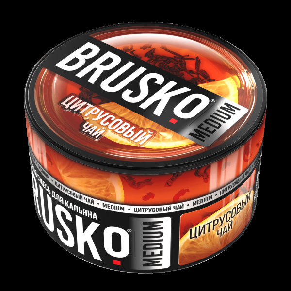 Смесь Brusko Medium Цитрусовый Чай  250 гр в Новосибирске