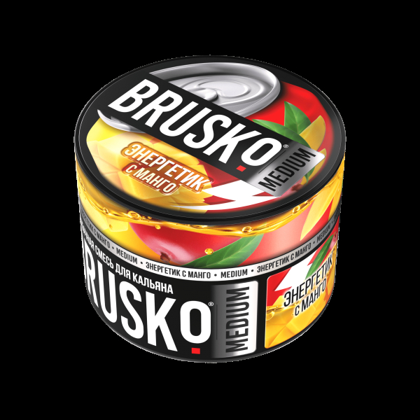 Смесь Brusko Medium Энергетик С Манго  50 гр в Новосибирске