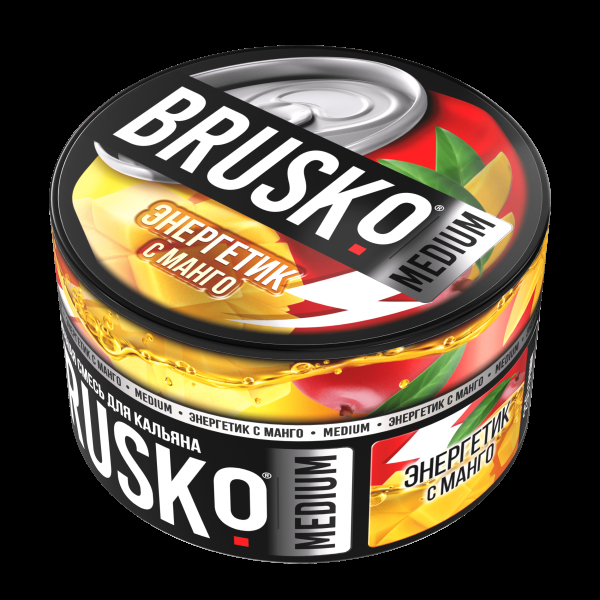 Смесь Brusko Medium Энергетик С Манго  250 гр в Новосибирске