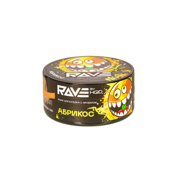 Табак Rave By Hqd Абрикос  25 грамм в Новосибирске
