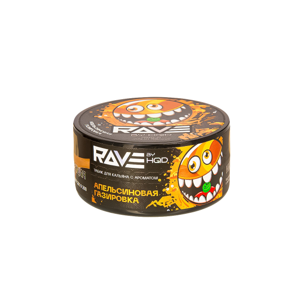 Табак Rave By Hqd Апельсиновая Газировка  25 грамм в Новосибирске