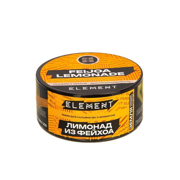 Табак Element Земля Feijoa Lemonade New  25 грамм в Новосибирске
