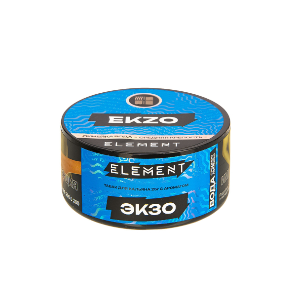 Табак Element Вода Ekzo New  25 грамм в Новосибирске